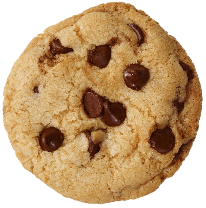 Fluffy chocolate chip cookie